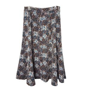 Vintage 90s Ditsy Floral Long Midi Skirt Size 8‎ Cottagecore Grunge Y2K Fairy